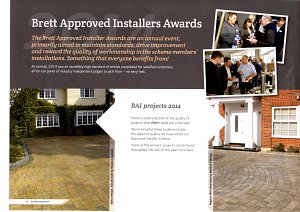 Brett Approved Installers Awards Showcasing A Driveway Installed By Marpave Ltd on page 12